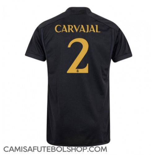 Camisa de time de futebol Real Madrid Daniel Carvajal #2 Replicas 3º Equipamento 2023-24 Manga Curta